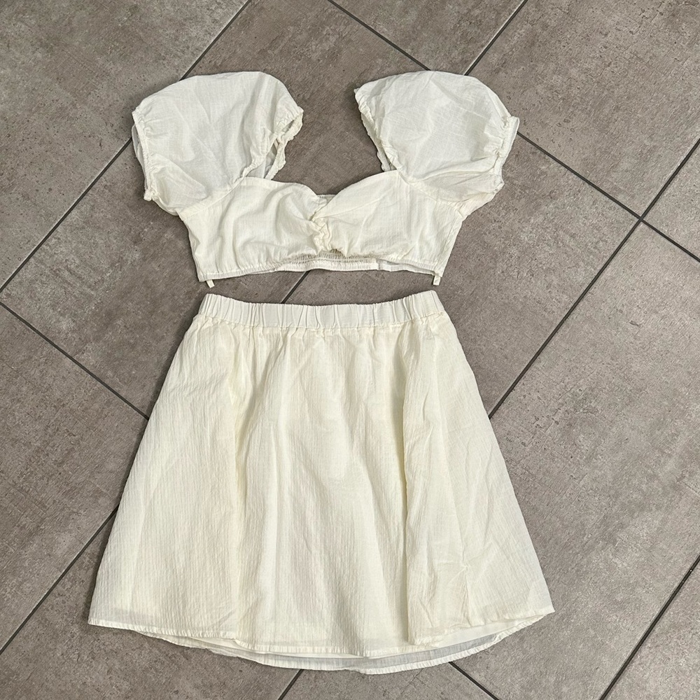 Mini Skirt & Crop Set